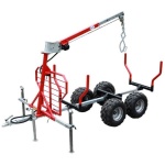 Krani fyrir IB 1200 timburvagn