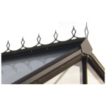 Fuglafæla 7 rúðubil Svart