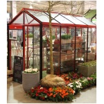 Gróðurhús ACD P04 1,59x2,98m Rautt