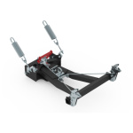 Framfesting(grönn) á fjórhjól f/snjótönn og kúst Iron Baltic