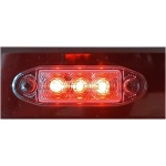 LUC MRK R LED Position Light, Red, Kit