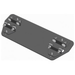 Millistykki f/miðjufestingu á fjórhjól: CanAm G2 Outlander/Renegade/Outlander6x6 Iron Baltic