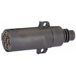 Ljósatengi 7 pinna hún PVC 24V