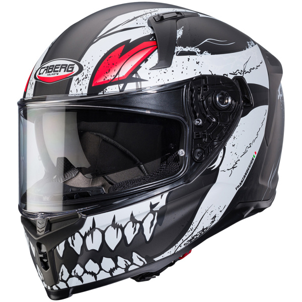 Hjálmur Avalon X Punk Matt/Grey/White/Red