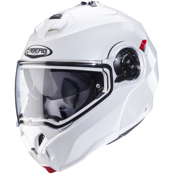 Hjálmur Duke Evo White Metal