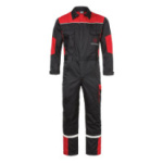 Vinnugalli MF - Svartur/rauður (XS - XL)