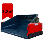 SILJUM Klaffskopa 3,5 m3 Flexwing