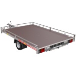 Temared Fjórhjólakerra (1,5t) m.sliskjum - Image 2