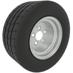 Temared Dekk á felgu 195/55 R10C 5x112